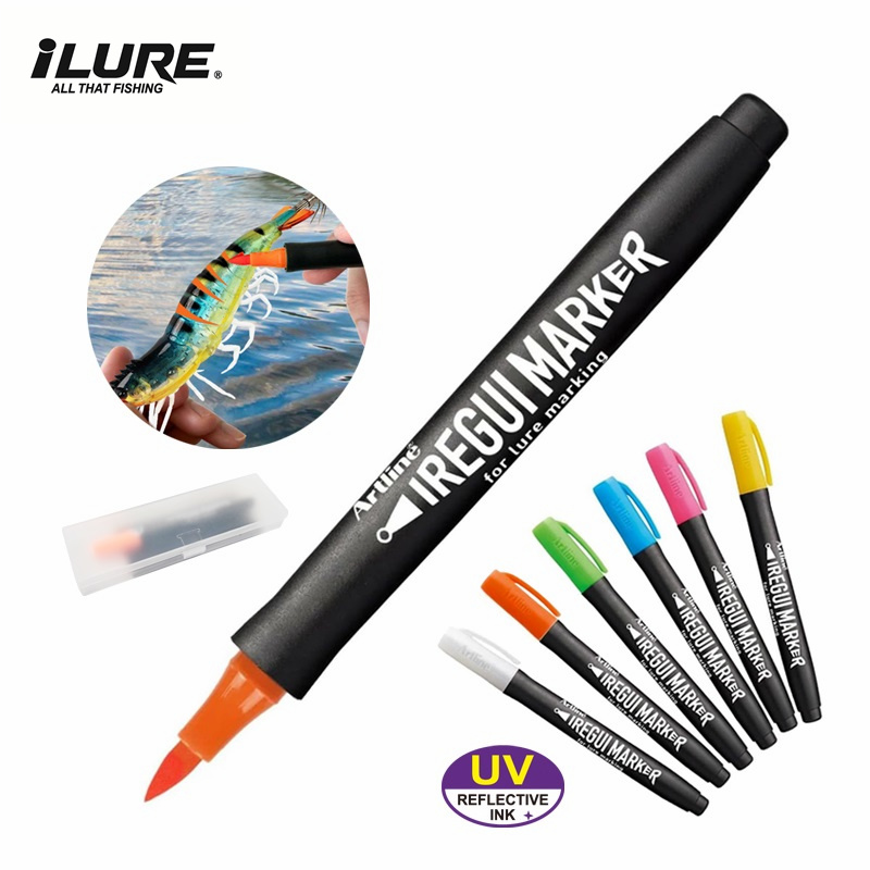 Fishing Lure Kit - Nova Caneta de Tinta Fluorescente UV
