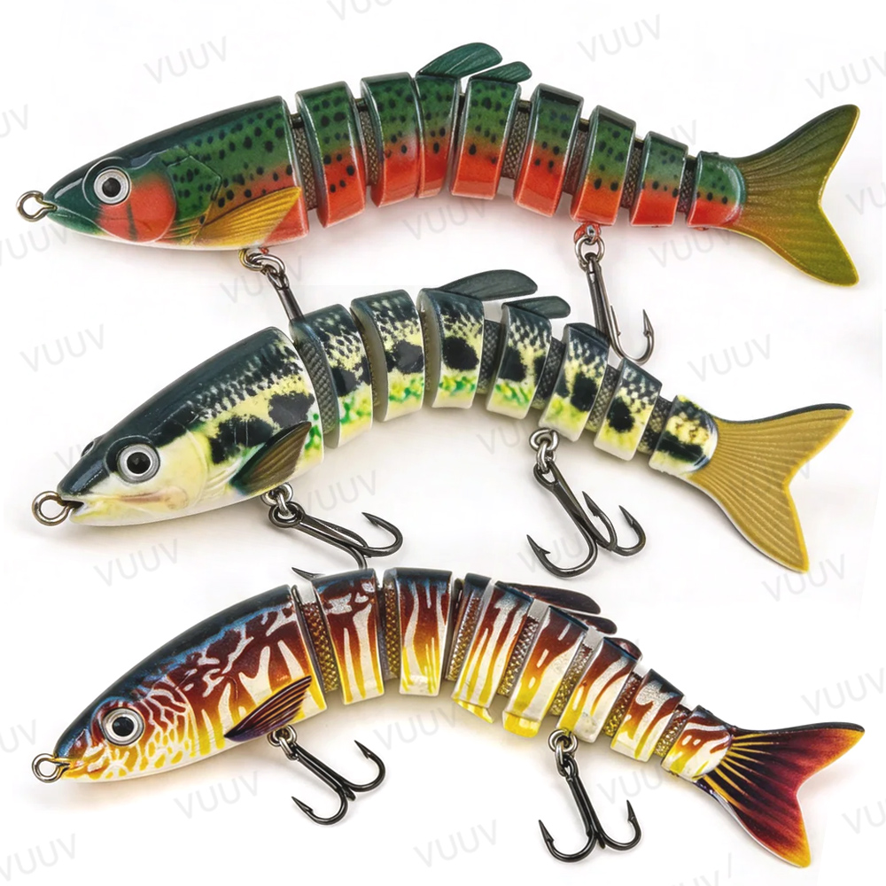 Fishing Lure Popper - 100 Iscas Articuladas para Pesca de