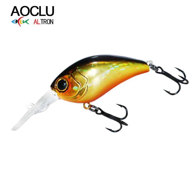 Aoclu-isca minnow flutuante, 5 - Fishing Lure Crankbait avaliação e preço