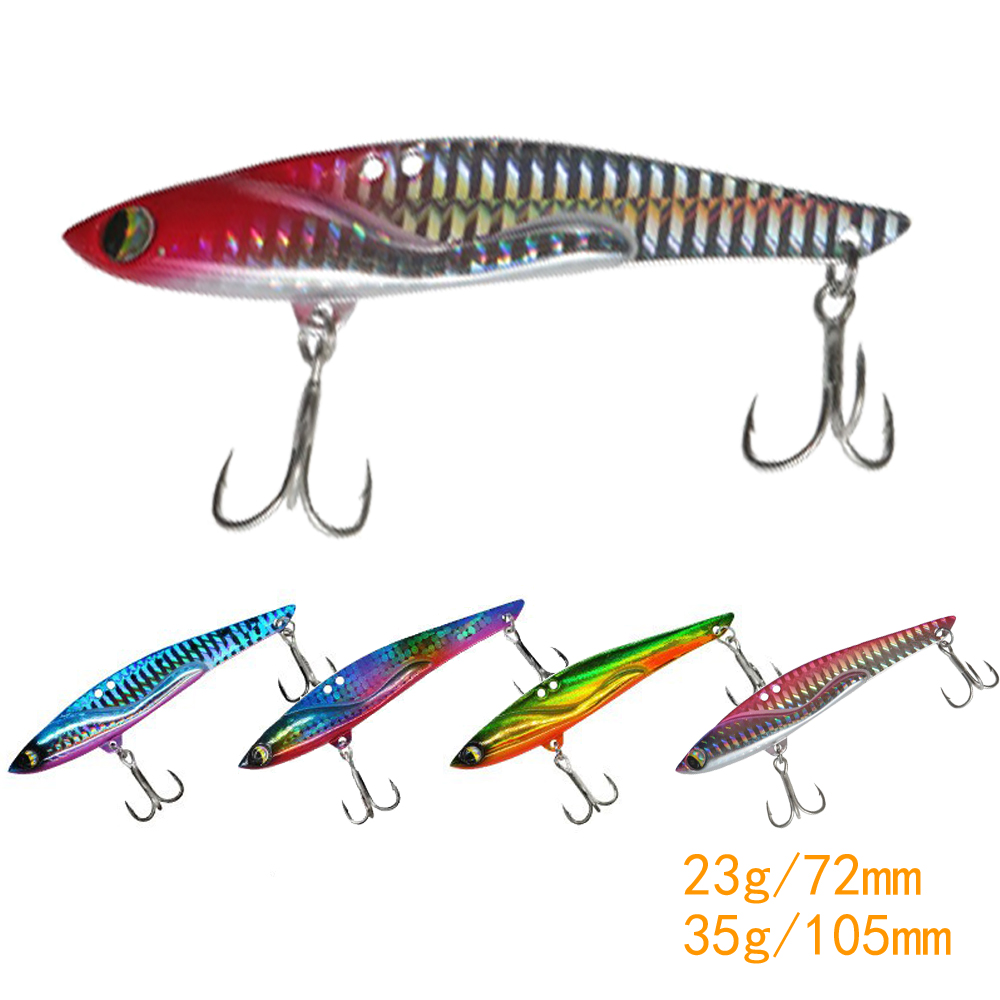 2 pçs 105mm 35g 72mm 23g vib i - Fishing Lure Swimbait avaliação e preço