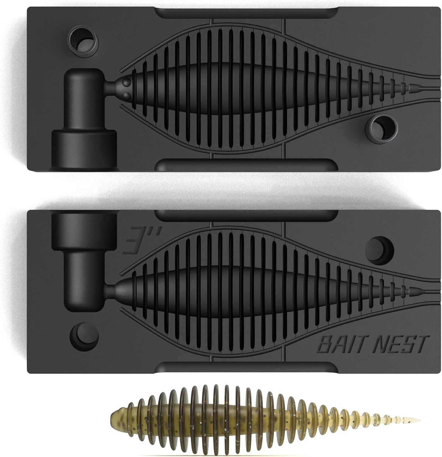 Molde de Alumínio para Iscas d - Fishing Lure Soft Plastic avaliação e preço