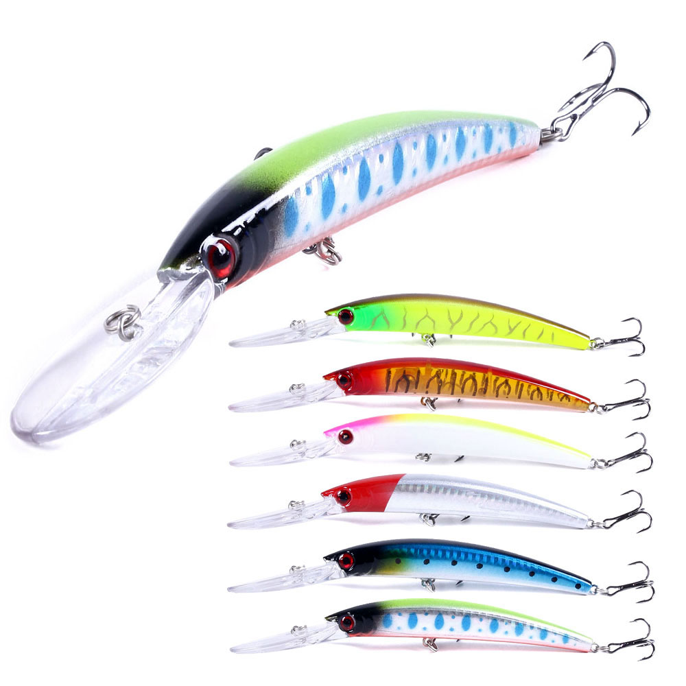 1 pçs 15cm 15g mergulho profun - Fishing Lure Crankbait avaliação e preço