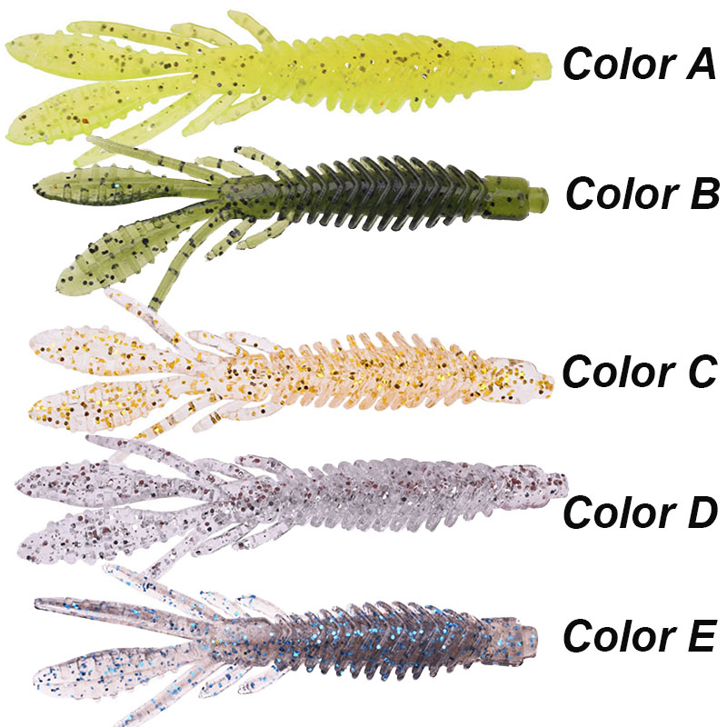 Westbass 5 pçs iscas de larva  - Fishing Lure Swimbait avaliação e preço
