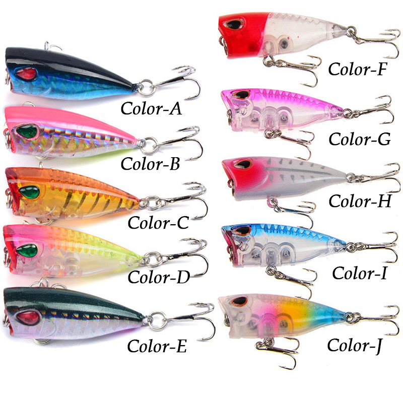 Yucong 1pc mini popper isca de - Fishing Lure Swimbait avaliação e preço