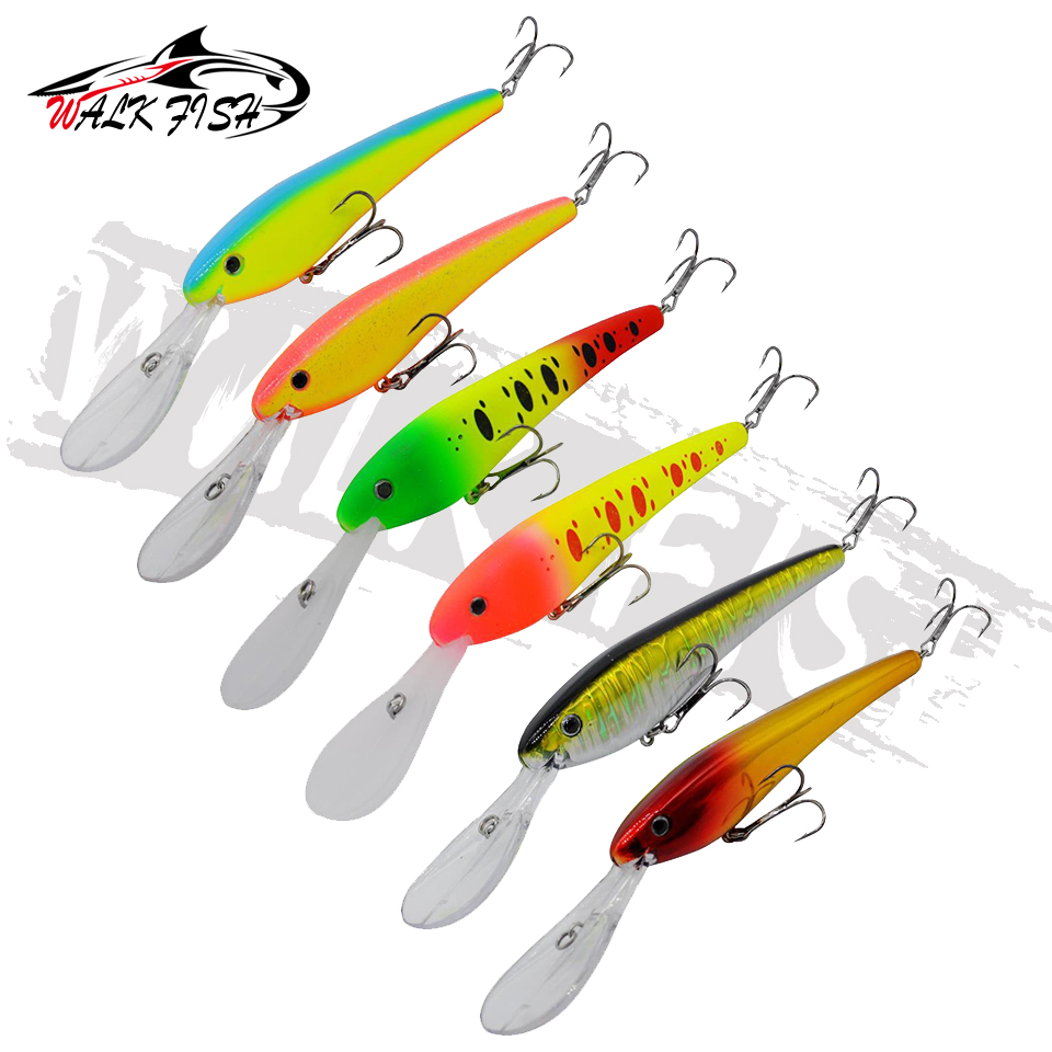 CAMINHADA PEIXE-Long Cast Minn - Fishing Lure Crankbait avaliação e preço