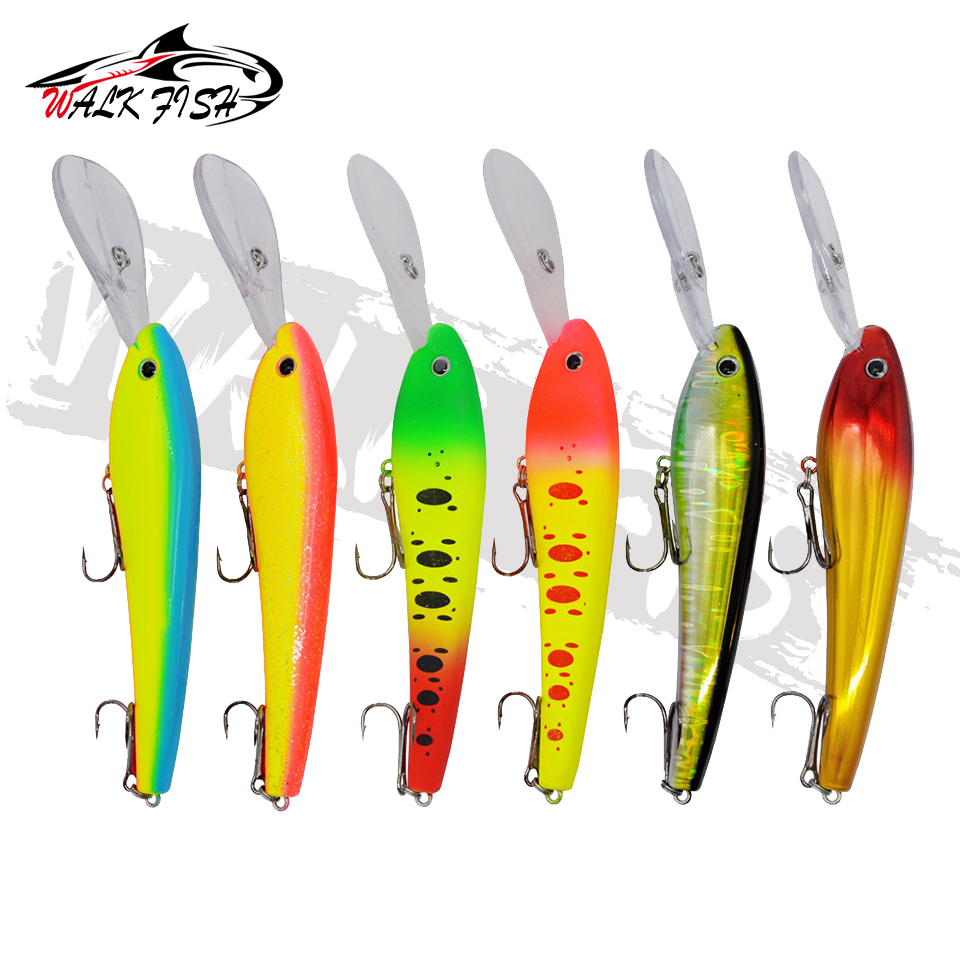 CAMINHADA PEIXE-Long Cast Minn - Fishing Lure Crankbait avaliação e preço