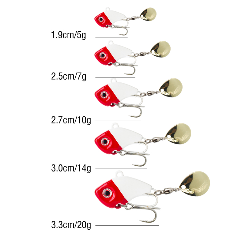 Conjunto de 6 Iscas Metálicas  - Fishing Lure Crankbait avaliação e preço